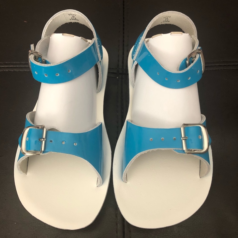 Salt Water Sandals Toddler 10 Turquoise